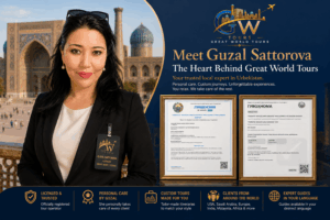 Meet Guzal Sattorova: The Personal Touch Behind Great World Tours in Uzbekistan